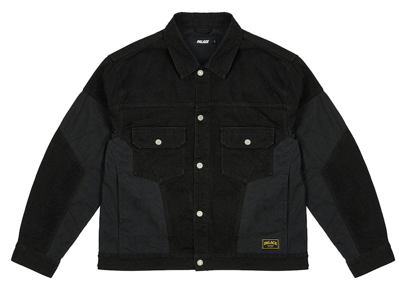 Palace Panel Denim Jacket Black