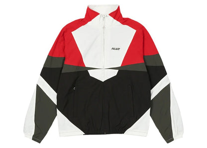 Palace Panelled Shell Jacket Black