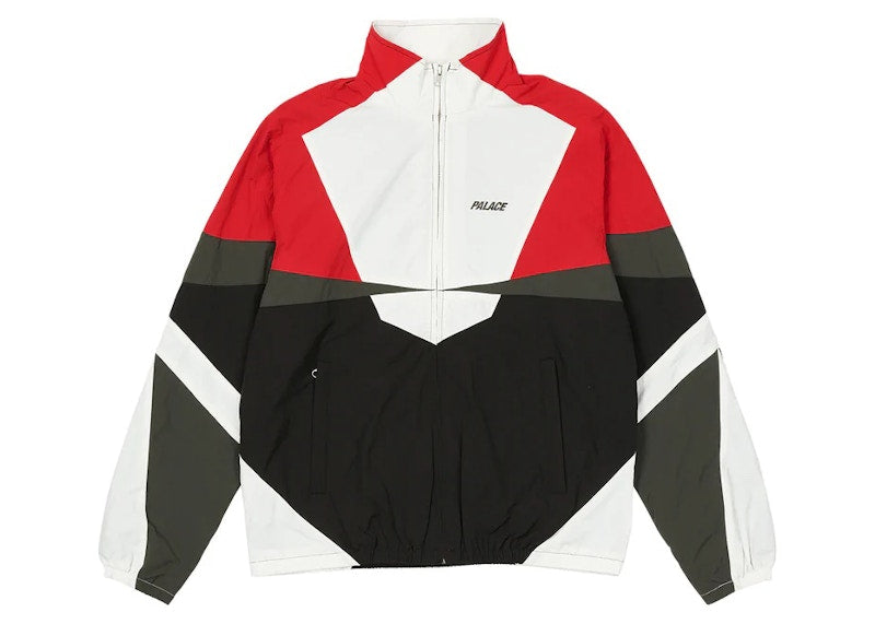 Palace Panelled Shell Jacket Black