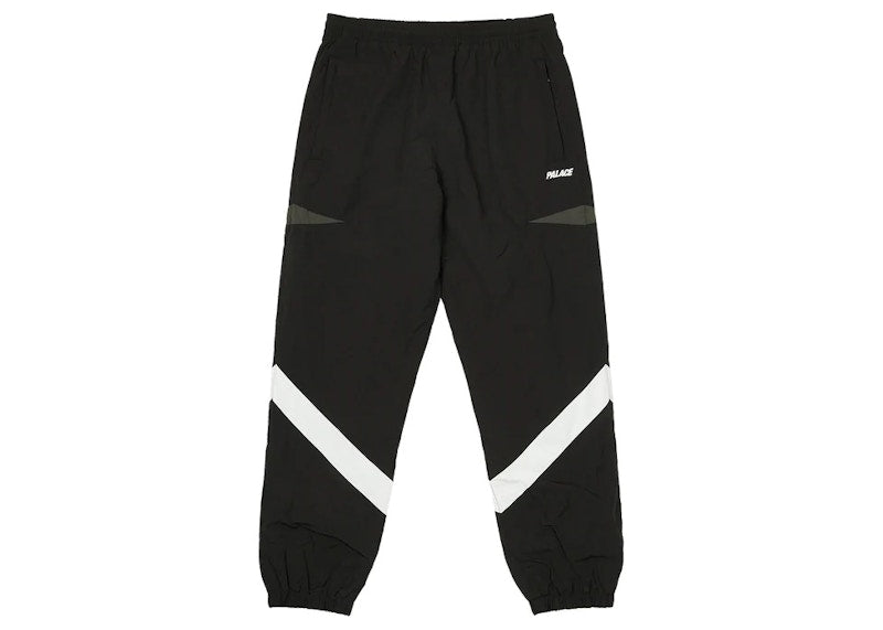 Palace Panelled Shell Joggers Black