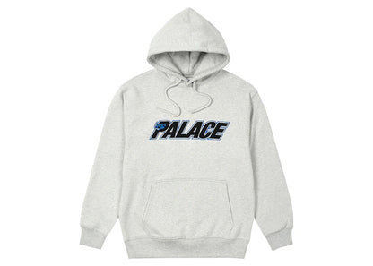 Palace Panther Hood Grey Marl
