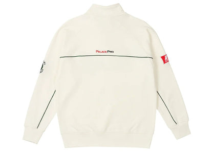 Palace Par 1/4 Zip Funnel White