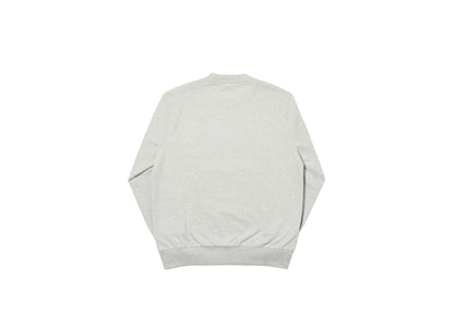 Palace Par Crew Grey Marl