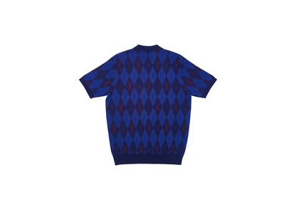 Palace Pargyle Knit Blue
