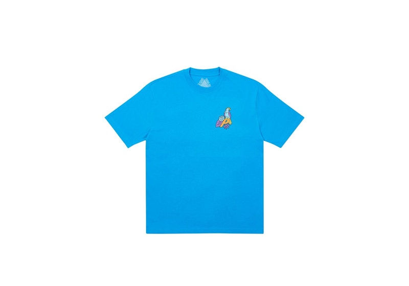Palace Parrot Palace-3 T-shirt Blue