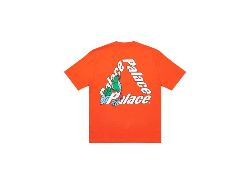 Palace Parrot Palace-3 T-shirt Dark Orange