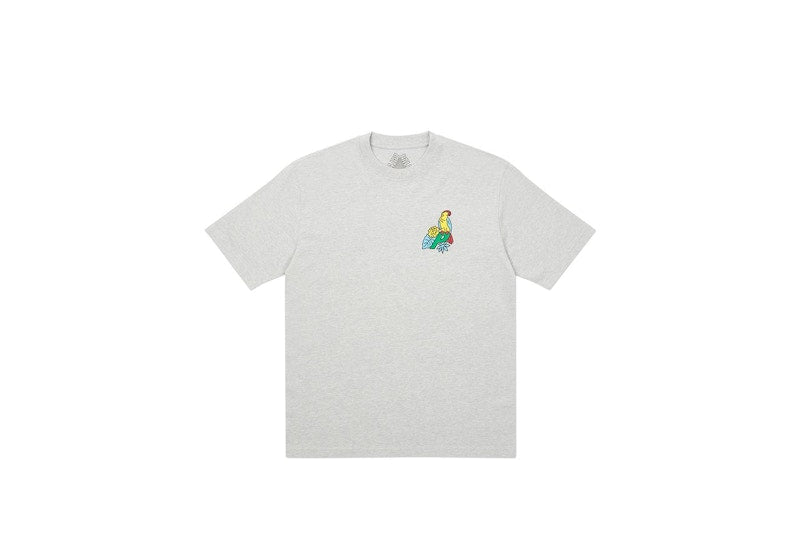 Palace Parrot Palace-3 T-shirt Grey Marl
