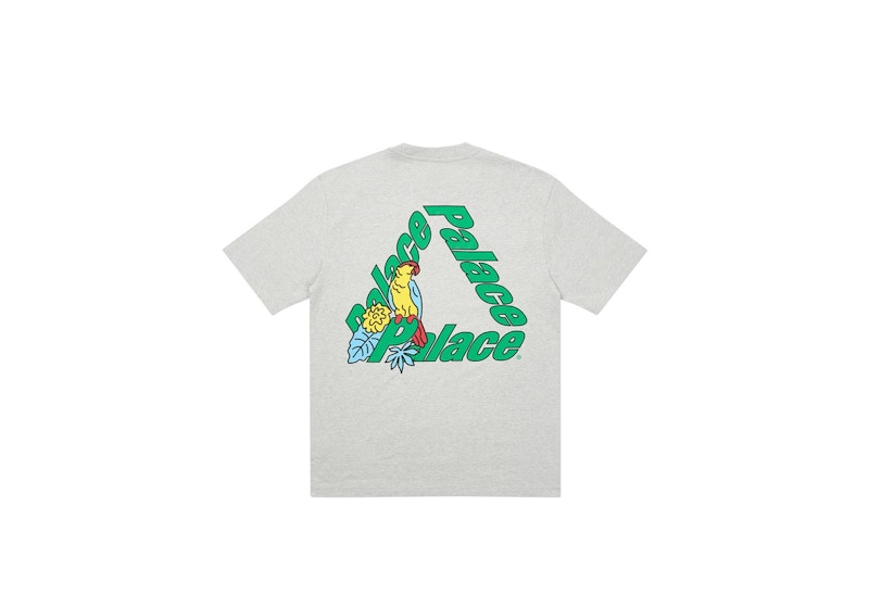 Palace Parrot Palace-3 T-shirt Grey Marl