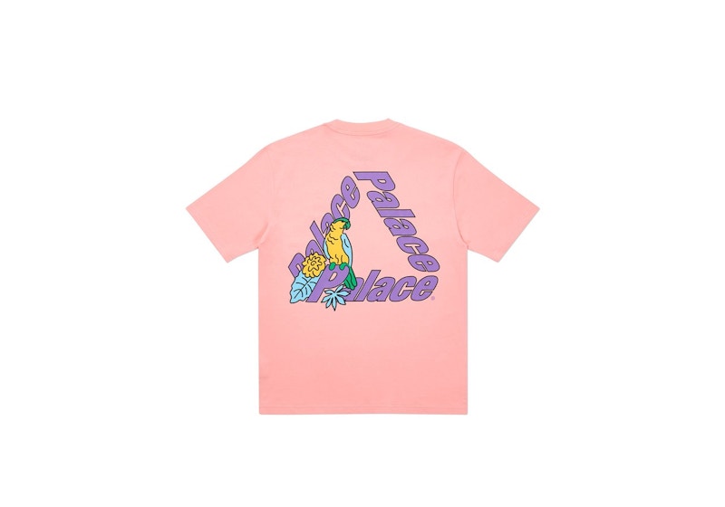 Palace Parrot Palace-3 T-shirt Pink