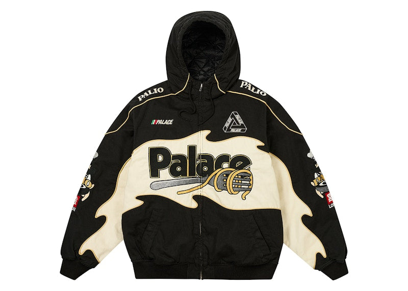 Palace Pasta Jacket Concrete Black