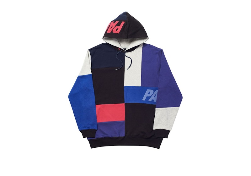 Palace Patch Hood Purple Multi