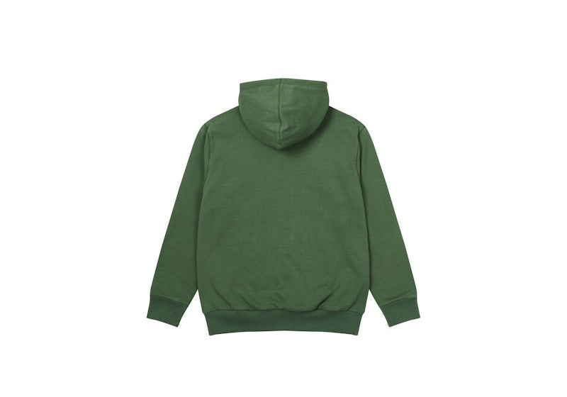 Palace Patch Thermal Zip Hood Green