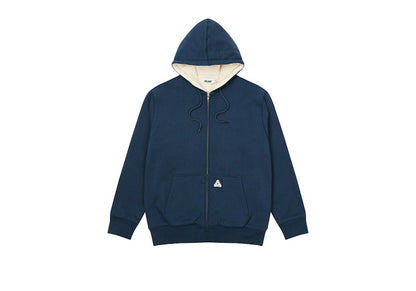 Palace Patch Thermal Zip Hood Navy
