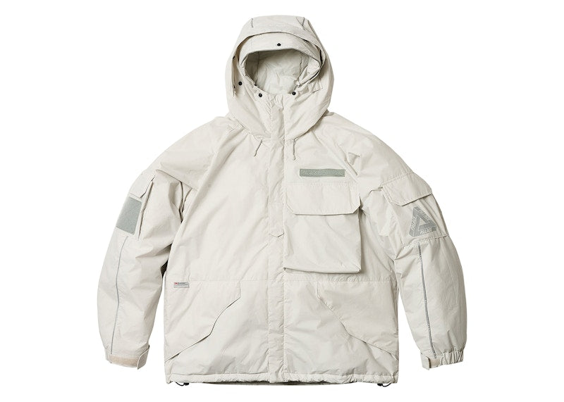 Palace Pcwcs Hooded Jacket Ice Grey