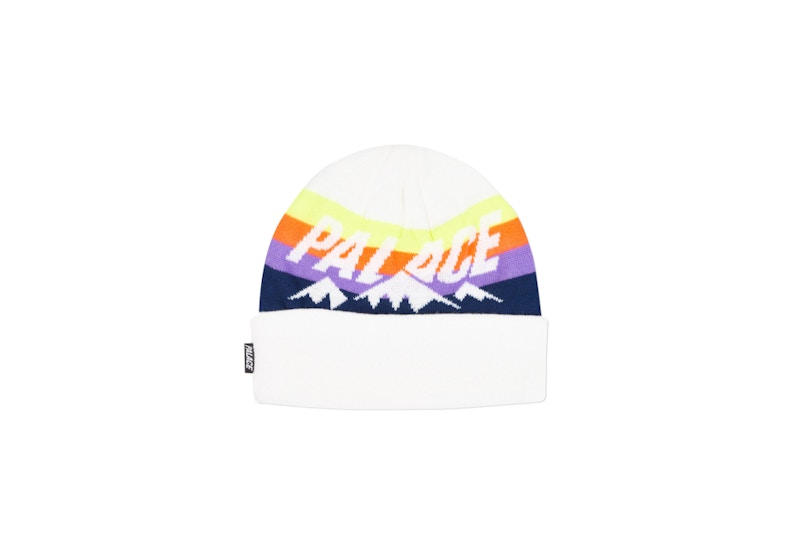 Palace Peak Beanie White