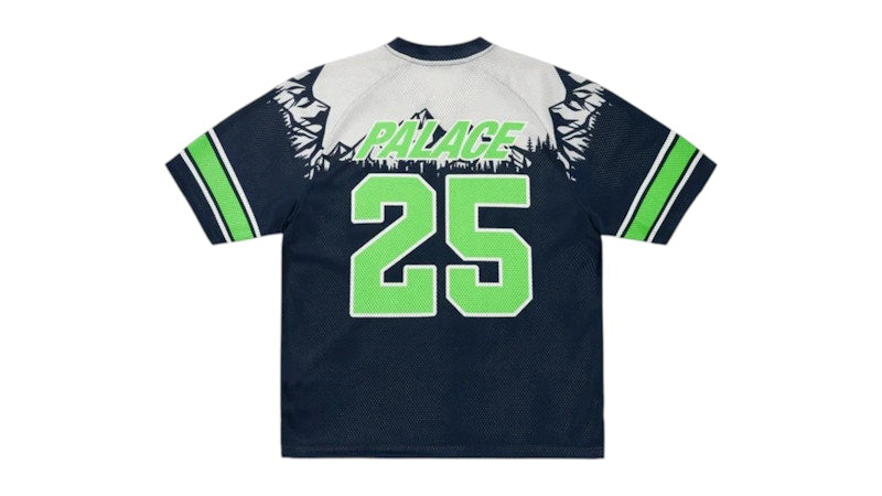 Palace Peaker Mesh Jersey Navy