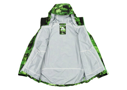 Palace Pertex 3L Armor Jacket Leaf Print