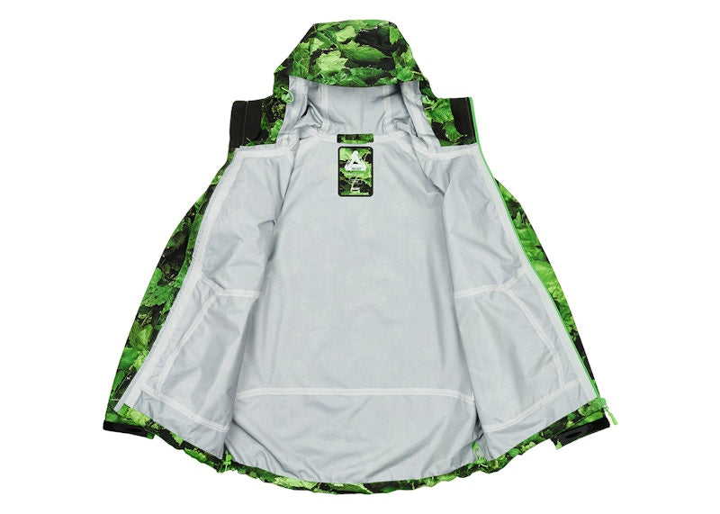 Palace Pertex 3L Armor Jacket Leaf Print