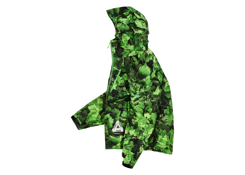Palace Pertex 3L Armor Jacket Leaf Print