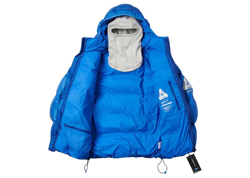 Palace Pertex Frost Balaclava Puffa Blue