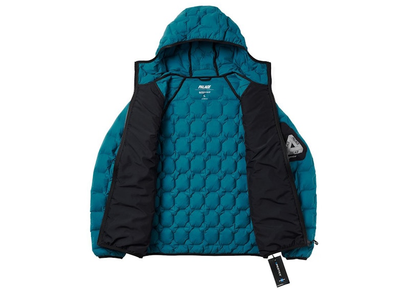 Palace Pertex Lighten Up Down Jacket Teal