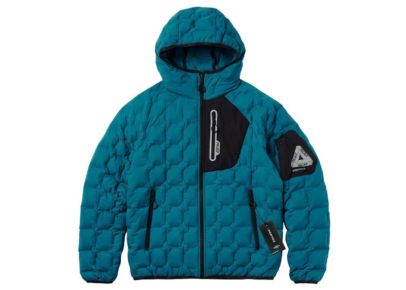 Palace Pertex Lighten Up Down Jacket Teal