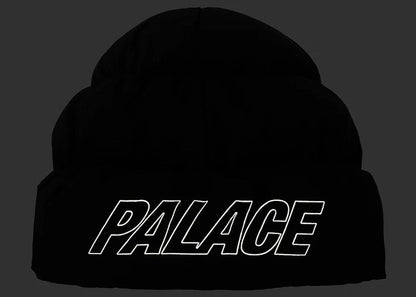 Palace Pertex Puffa Beanie Black