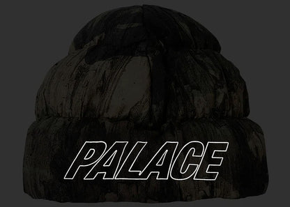 Palace Pertex Puffa Beanie Deep Forest
