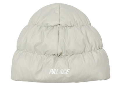 Palace Pertex Puffa Beanie (FW24) Frost Grey