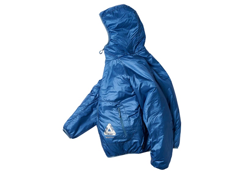 Palace Pertex Quilted Jacket Blue