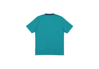 Palace Petit Stripe 220 T-shirt Teal/Pink