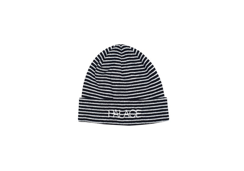Palace Petit Stripe Beanie Black