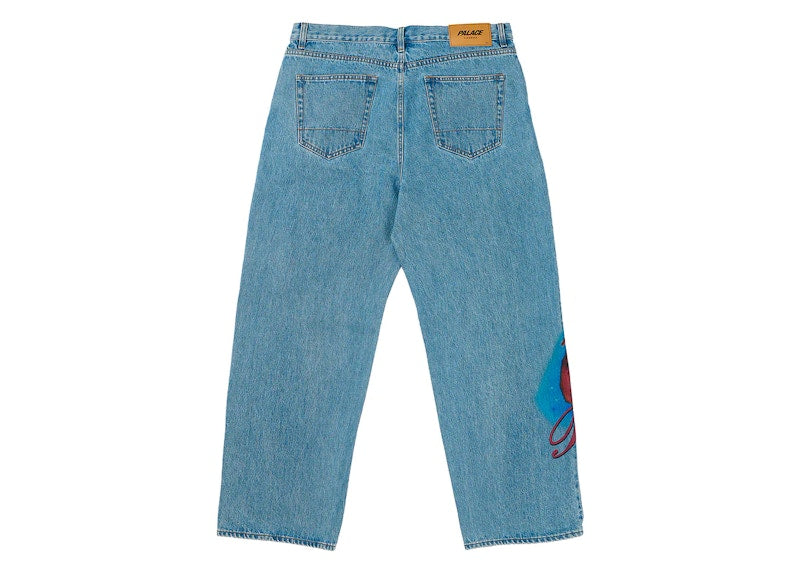 Palace Phumper P90 Baggy Jean Stone Wash
