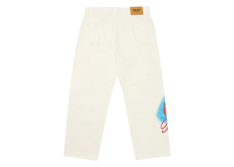 Palace Phumper P90 Baggy Jean White