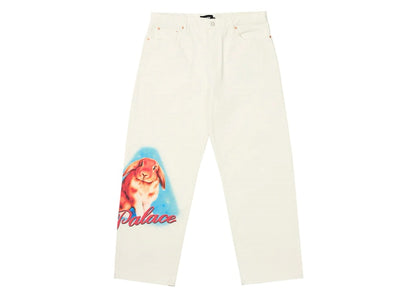 Palace Phumper P90 Baggy Jean White