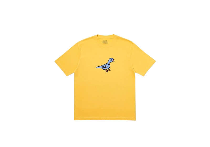 Palace Pigeon Hole T-shirt Yellow