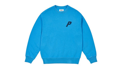 Palace Pigment P3 Crew Ocean Blue