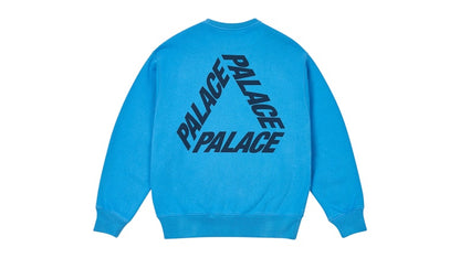 Palace Pigment P3 Crew Ocean Blue