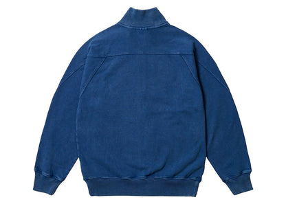 Palace Pigment Wash Palace London Zip Funnel Navy