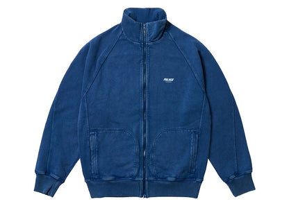 Palace Pigment Wash Palace London Zip Funnel Navy