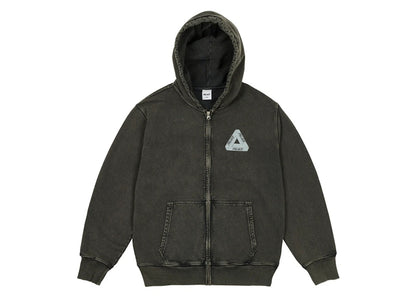 Palace Pigment Wash Tri-Ferg Hood Black