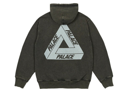 Palace Pigment Wash Tri-Ferg Hood Black