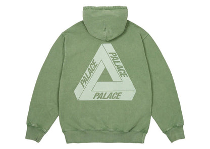 Palace Pigment Wash Tri-Ferg Hood Green