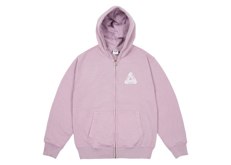 Palace Pigment Wash Tri-Ferg Hood Lilac