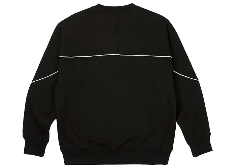 Palace Piped Crew Black