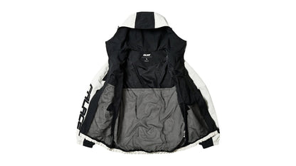 Palace Piped Hooded Shell Jacket Black