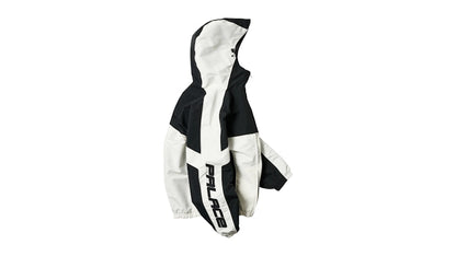 Palace Piped Hooded Shell Jacket Black