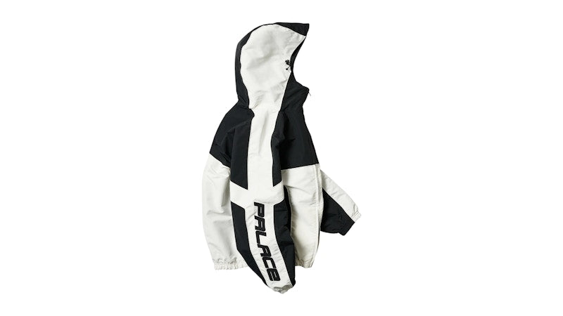 Palace Piped Hooded Shell Jacket Black