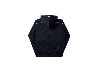 Palace Pipeline Hooded Track Jacket Black/White