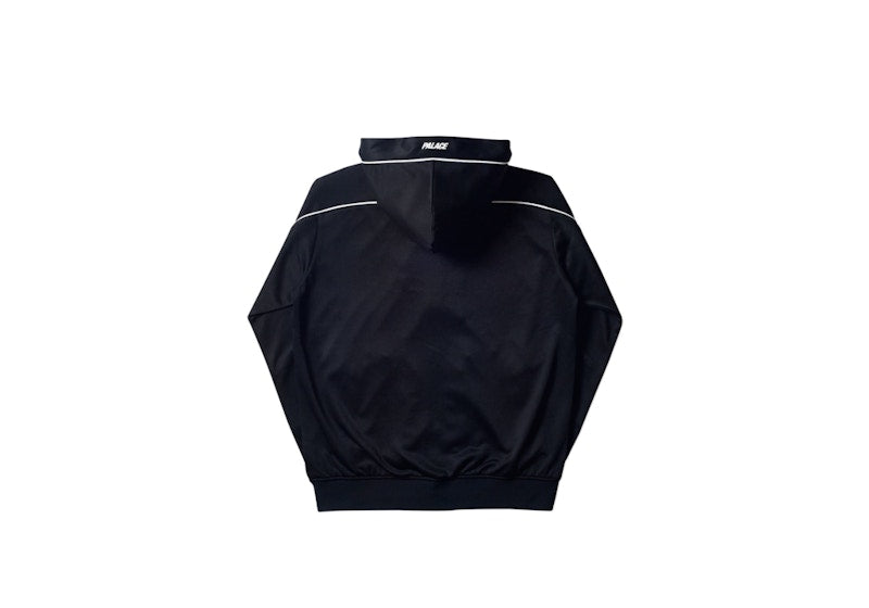 Palace Pipeline Hooded Track Jacket Black/White